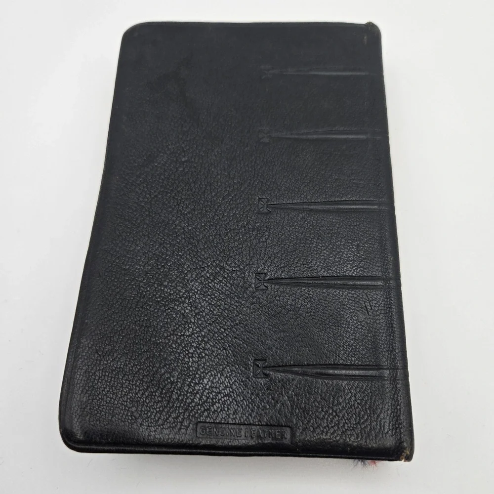 Vintage 1953 Saint Joseph Sunday Missal Large Type Latin English Leather Book